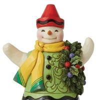 Jim Shore Crayola Snjegovinski božićni figuri 6009134