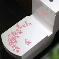 Heiheiup naljepnice za ukrašavanje cvijeća Dekor kupaonice WC zidni sjedalo Početna Dekor Zidne naljepnice