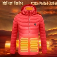 Vanjske tople zagrijane jakne za muškarce punjiva USB vodootporna žena zagrijana prsluk jaknu od odvojive kapuljače