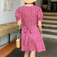 Sonbest haljina Ljeto Ženski Korejski stil temperament cvjetni slatko ulična haljina djevojka okrugla