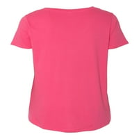 MMF - Ženska majica plus veličine V-izrez, do veličine - trčanje