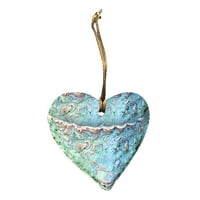 SHPWFBE saksije ukras u obliku srca u obliku srca u obliku džepa u obliku srca