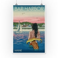 Bar Harbour, Maine, Mermaid i plaža