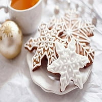 Božićne snježne kašike kolačići od nehrđajućeg čelika Fondant torte Kolačni kalup DIY alat za pečenje