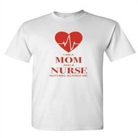 A medicinska sestra me ništa ne plaši - majica unise pamučne majice, kraljevska majica, male