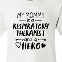 Inktastična moja mama je respiratorni terapeut i majica za mlade Hero