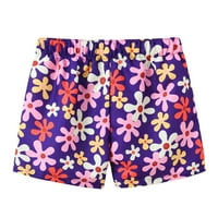 Fattazi Toddler Boys Girls Crtani cvjetni tiskani sportski kratke hlače Kidske kratke hlače