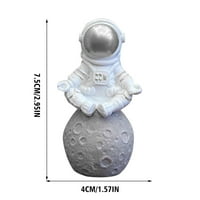 Kreativni astronaut Mala dekoracija Desktop astronaut figurica Astronaut Slika za desktop ukrasi Resin