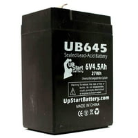 - Kompatibilna hieri-lite JSM baterija - Zamjena UB univerzalna zapečaćena olovna kiselina - uključuje f-f terminalne adaptere