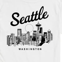 Instant poruka - Seattle Washington - Muška grafička majica kratkih rukava