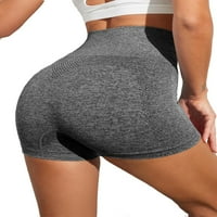 Ženski activewewer sportske kratke hlače velike kratke hlače sive s