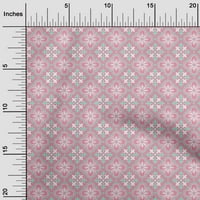 Onuone pamuk fle male ružičaste tkanine cvjetne i pločice marokanska haljina materijal materijal tkanina za ispis tkanina sa dvorištem široko
