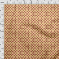 Onuone Rayon srednje žuta tkanina azijska blok cvjetna haljina materijal tkanina tiskana tkanina od