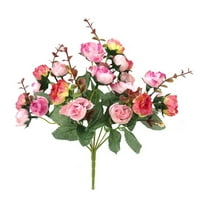 Vertificial Rose Buket koji se sastoji od grana ruže svileni ukrasni buket
