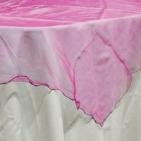 Organza prekrivač stola ,, Fuchsia