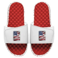 Muški Islide Red White La Clippers Americana klizne sandale