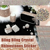 Naljepnice Kristal splacku rhinestones ljepilo Bling Bling Crystal Rhinestones Naljepnica DIY Car Decoration