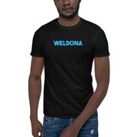 3xl plava Weldona pamučna majica kratkih rukava po nedefiniranim poklonima