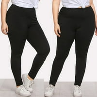 Hlače za žene ponude plus veličine Žene seksi gamaše pantalone Yoga Sport Hole Casual pantalone