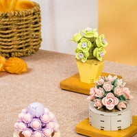 Bonsai Tree Soctur Blotte Set za građevinske blokove, umjetno cvijeće Građevinski setovi za poklone,