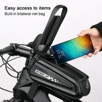 Torbe za prednje okvire za bicikle, biciklističke torbe za bicikle vodootporna torba za pohranu nosača