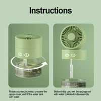 Goodhd ventilator USB mali ventilator ventilator može se preklopiti raspršivanje
