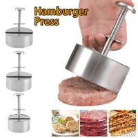Burger press nehrđajućeg čelika Hamburger goveđi mesni maker roštilj non štap. Z8M8
