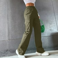 Rutainlusire Clearence ženske hlače Ženske odjeće Ležerne prilike ženske hlače Kaubojski džep ravni