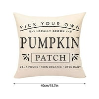 Tking Fashion Jesen ukrasni jastuk za jastučlu, ukrasni kućni ukrasni jastučnica za kućni dekor - siva
