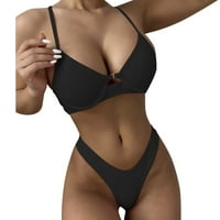 Ispis napunjena grudnjakom kupaćim kostima Ženski set Bikini Top kupaći kostimi kupaći kostimi Tankinis