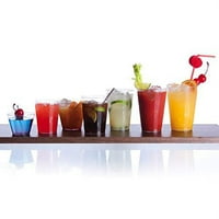 Clear Plastic OZ Tumbler Party Cups
