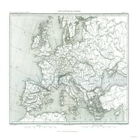 Evropa - Thiers - 23. 32. - sjajni saten papir