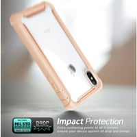 iPhone futrola, iPhone XS futrola, I-Blason [Ares] Čvrsto-kalupa za cijelo tijelo s ugrađenim zaštitnim