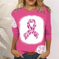 Fanxing majice za dojke za žene, rak dojke preživjeli pokloni za ženu Košulje za dojku za dojku Shirts