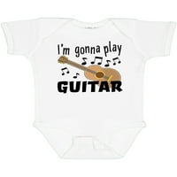 Inktastic igrat ću gitaru - glazbeni poklon dječji dječaka ili dječje djece
