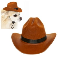 Keusen Pet Cowboy odjeća pas mačka kaubojski šešir Puppy Podesivi šešir pogodan za male pse i mačke