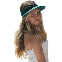 Baseball Cap Ljetni šešir Ženski sunce Visor Sun Hat anti-ultraljubičasto elastična šuplja gornji šešir