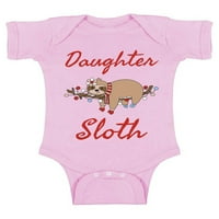 Nespretni stilovi ružna božićna beba odjeća za bodi molbuit kćer Sloth Miron