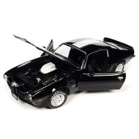 Pontiac Firebird t a transe am starlight crna s bijelim prugama klasa 1972 američki mišići serija divljački