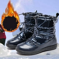 Fonwoon Women Winter Boots Antiskid Plus Velvet Topne čizme snijega Down Boots Vodootporne čizme