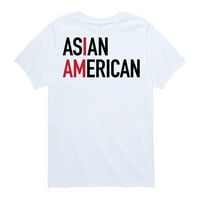Instant poruka - Ja sam azijska američka - grafička majica kratkih rukava za mlade i mlade