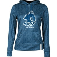 Ženski plavi blin college buccaneers softball pulover hoodie
