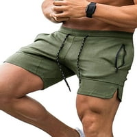Muške ljetne plažne kratke hlače muške vučne struke kratke hlače tinejdžerske dječake aktivne fitness
