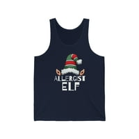 Alergolovni ELF Božićni unisni tenkov, XS-2XL Holidays Xmas Elves