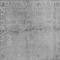 Ahgly Company u zatvorenom kvadratu Sažetak Sive prostirke savremene površine, 5 'kvadrat