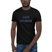 2xL Cafe radnik retro stil kratkih rukava majica s kratkim rukavima po nedefiniranim poklonima