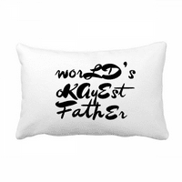 Svijet 鈥檚 dokitni otac festival citat bacaju jastuk lumbalni umetak jastuk poklopac nakloni