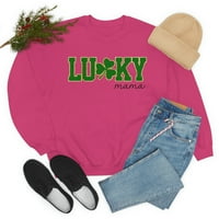 FamilyLoveshop LLC Lucky Mama Majica Žene St Patricks Day kratki rukav, jedna sretna mama majica