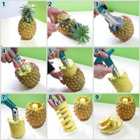 Ananapple Corer, [nadograđen, ojačani, deblji ojačani, premium ananas pribor za uklanjanje od nehrđajućeg