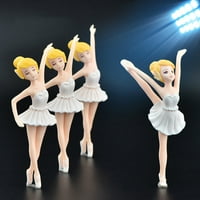 Ludlz baleta Girl PVC figurice Drzavi minijaturni bajki garderski ukrasi